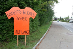 Kinderkleiderbörse im Herbst