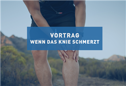 Wenn das Knie schmerzt