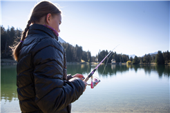 Fischen für Kinder am Heidsee, 13.30 Uhr