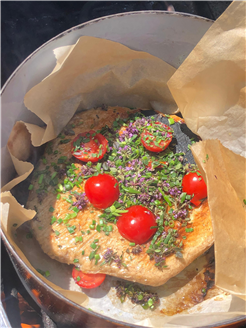 Focaccia backen mit Alpenkräuter