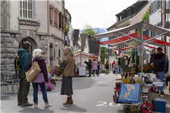 Wochenmarkt Sargans jeden Samstag