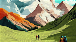 Unterwegs. Wandern in der Schweiz