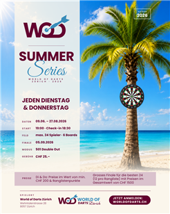 World of Darts Zürich Summer Series