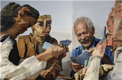 Samstagmorgen: Skulpturen von Peter Leisinger