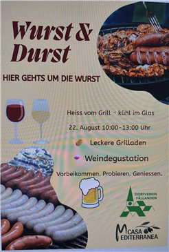 Grillfest & Weindegustation mit CasaMediterranea
