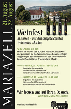 Weinfest auf der Moräne Mariazell