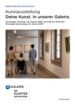 Deine Kunst. In unserer Galerie. Künstlerinnen und Künstler im Dialog.