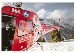 Besuch der Air Zermatt