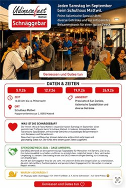 Udinesefest Schnäggebar