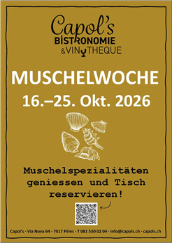 Muschel Woche im Capol`s