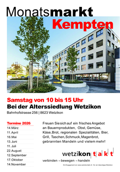 Monatsmarkt Kempten 2026