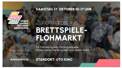 Zürichs grösster Brettspiele Flohmarkt